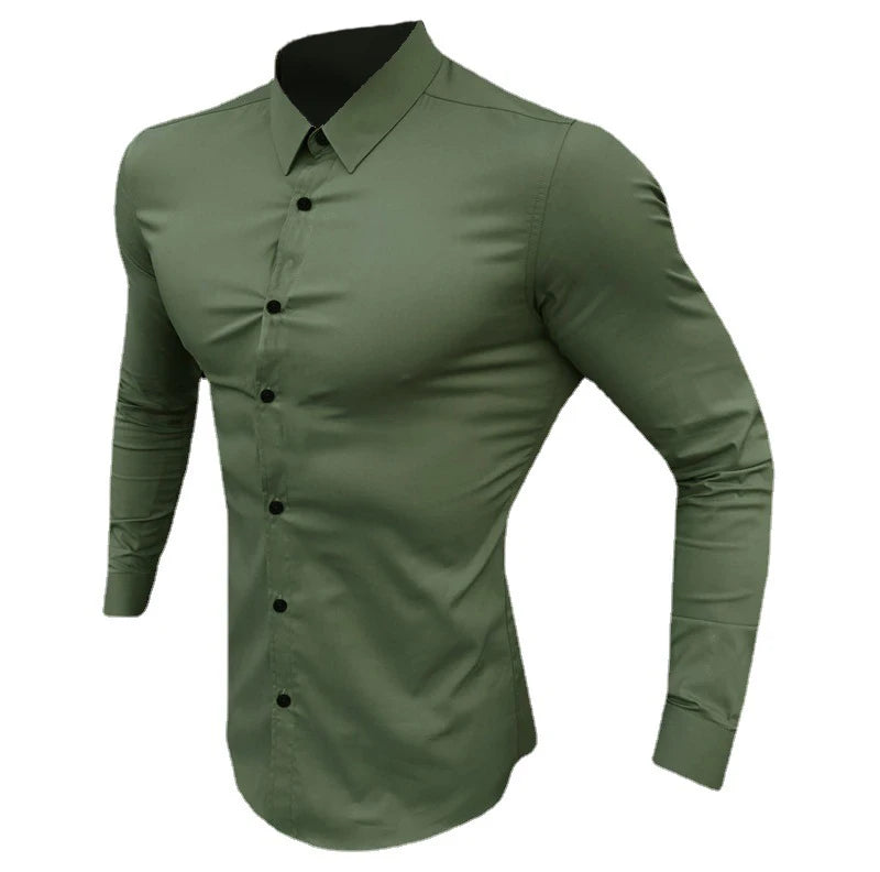 Camisa Masculina Slim Fit