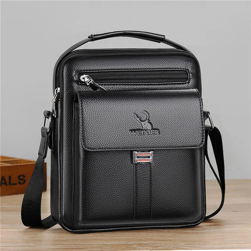 Bolsa Crossbody Masculina Preto- Loja Melanio
