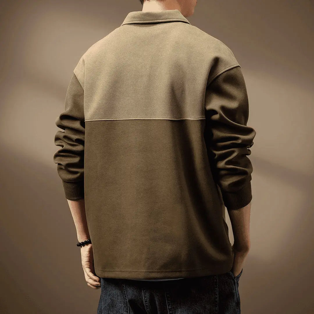 Camisa Polo Masculina Casual Outono