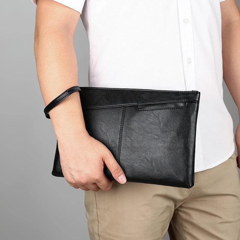 Bolsa de Couro Masculina Elegante e Funcional