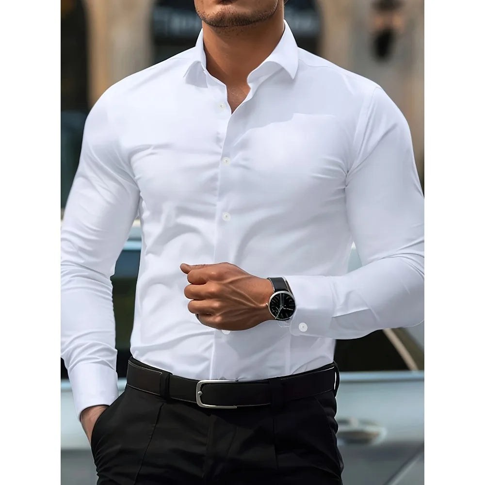 Camisa Casual Masculina Elegante