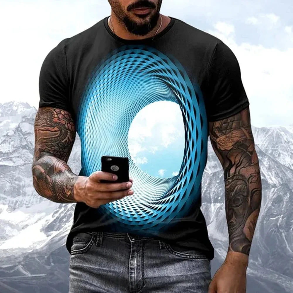 Camiseta Vortex 3D Masculina