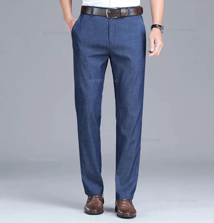 Calça Jeans Masculina Reta