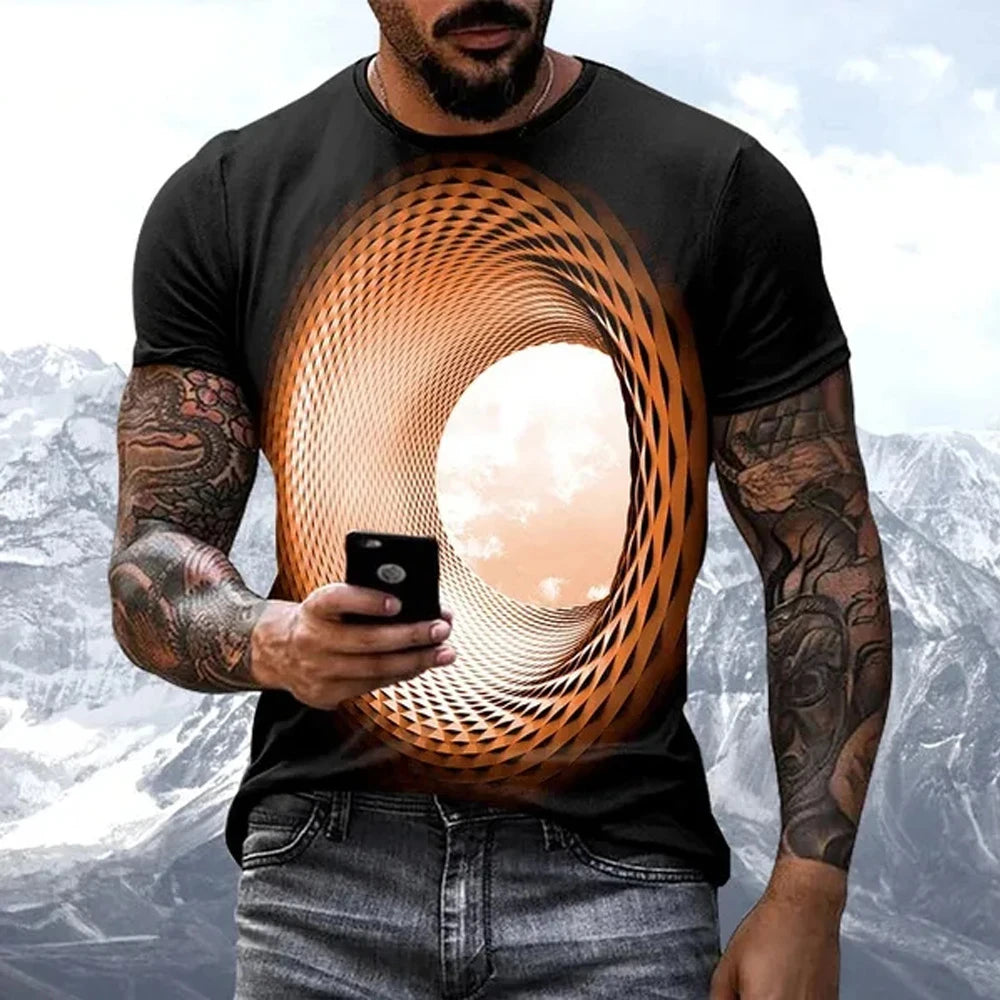 Camiseta Vortex 3D Masculina