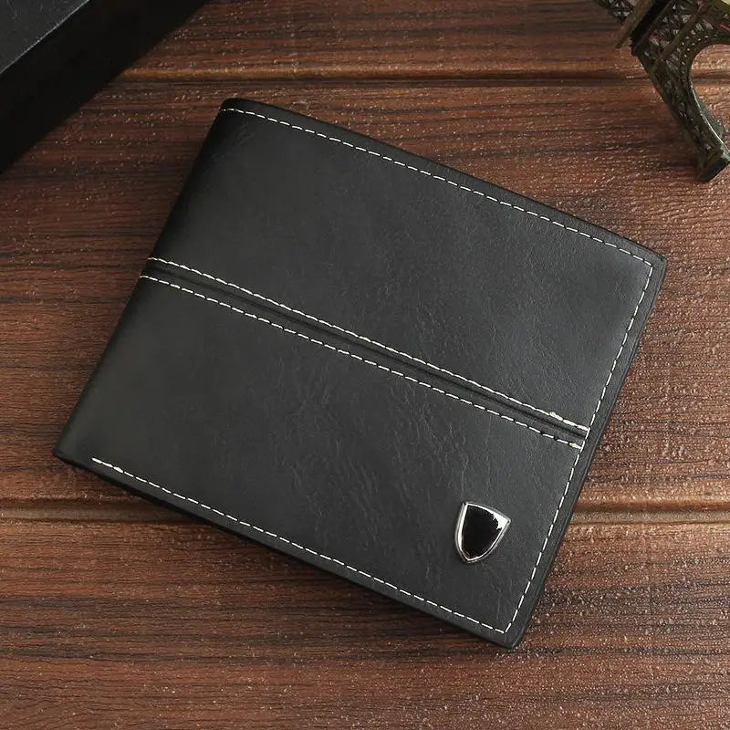 Carteira Masculina PU Slim Design