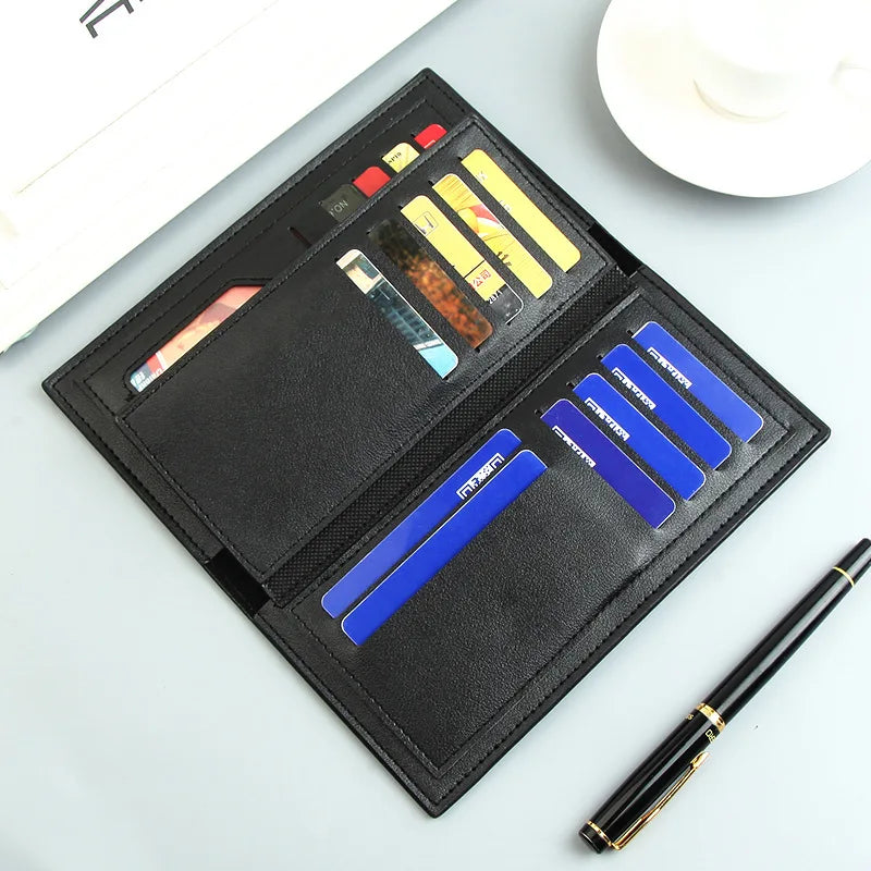 Carteira Masculina de Alta Capacidade e Estilo Moderno