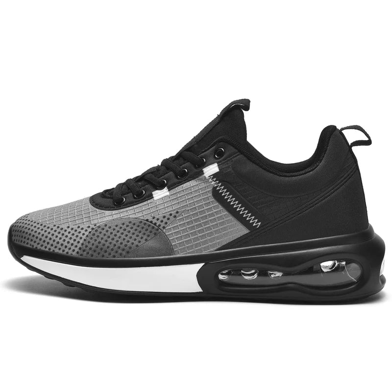 Tênis Masculino Cinza com Preto- Exado