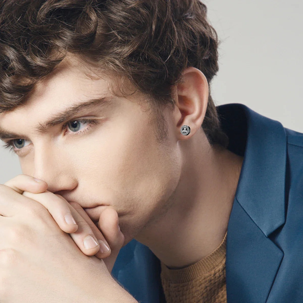 Brincos Viking Gótico Nórdico em Aço Inoxidável