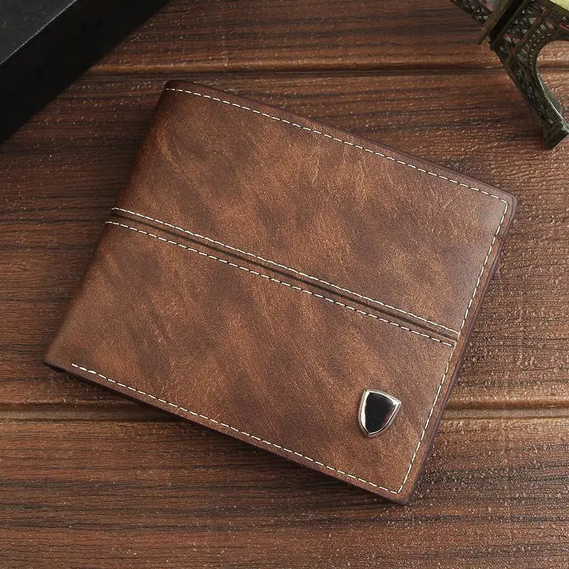 Carteira Masculina PU Slim Design