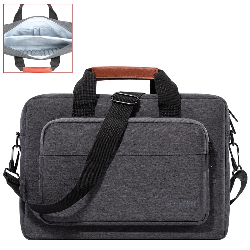 Bolsa Masculina Premium para Laptop - Proteção e Estilo