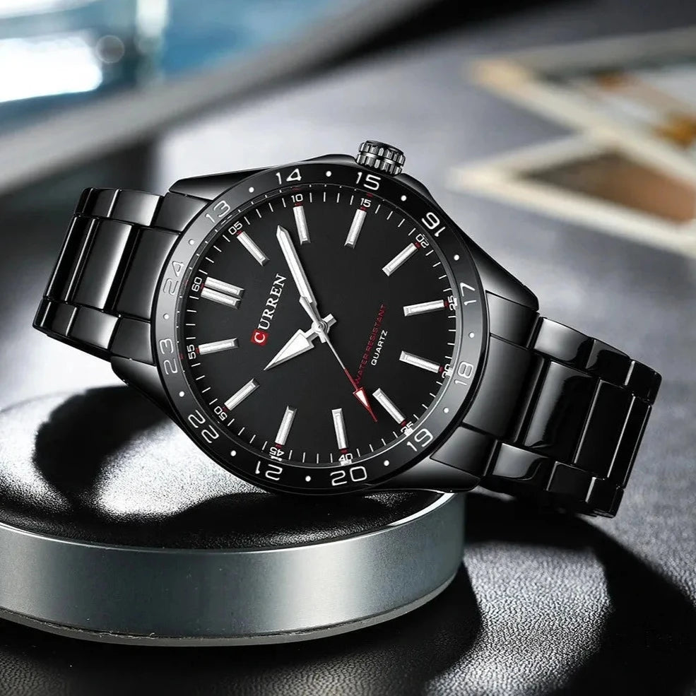 Relógio Masculino Ultra Fino de Quartzo