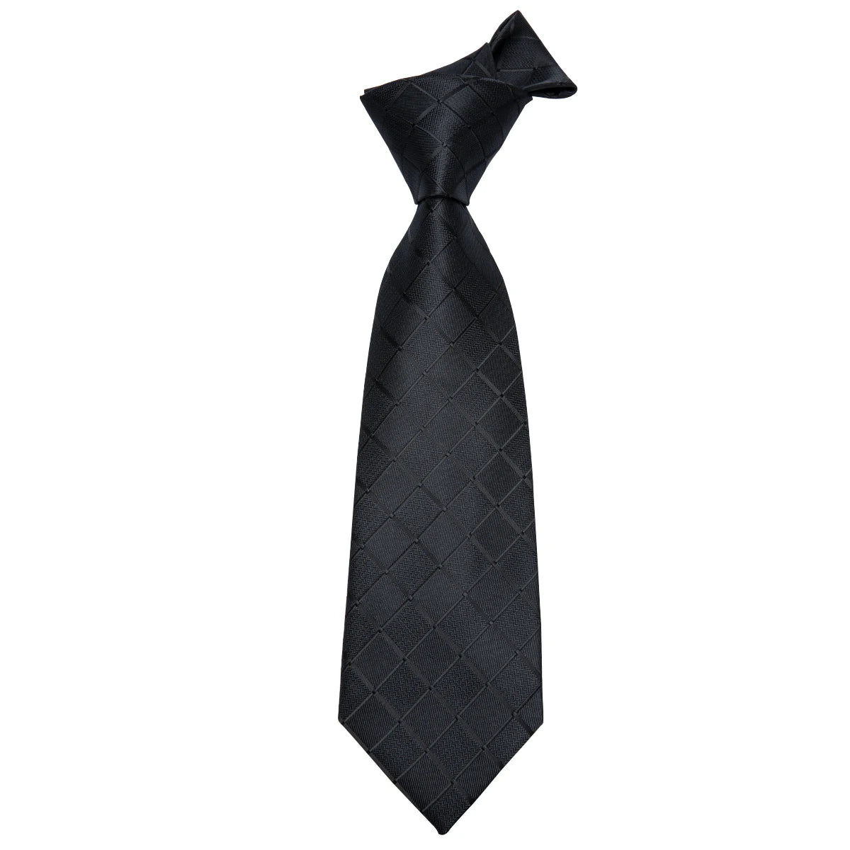 Gravata Seda Xadrez Elegante