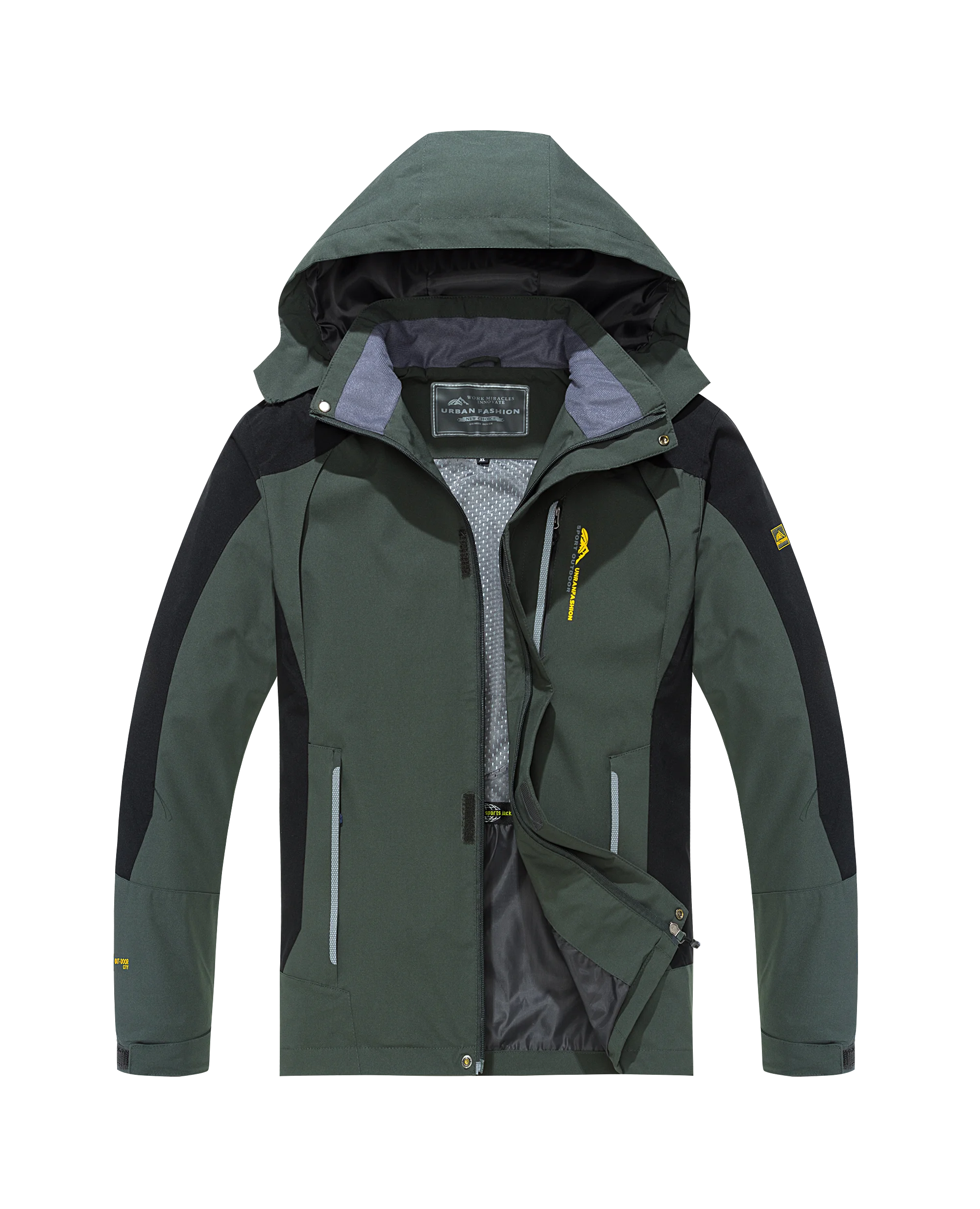 Jaqueta Impermeável Masculina para Aventura ao Ar Livre