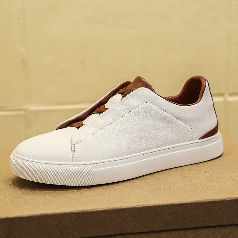 Tenis Puma Masculino Casual Couro,Tênis Casual Masculino em Couro-Melanio