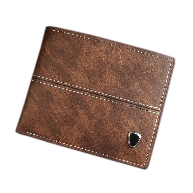 Carteira Masculina PU Slim Design