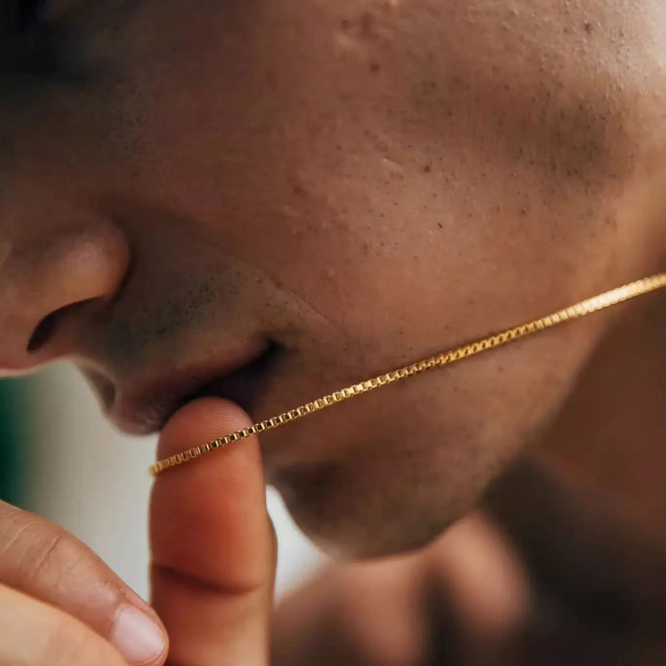 Colar Masculino Hip Hop Aço Inoxidável 1.2mm Prata