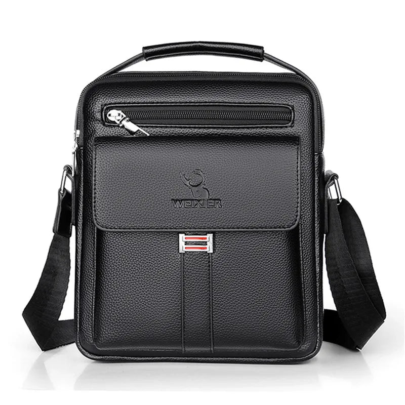 Bolsa Crossbody Masculina Preto- Loja Melanio