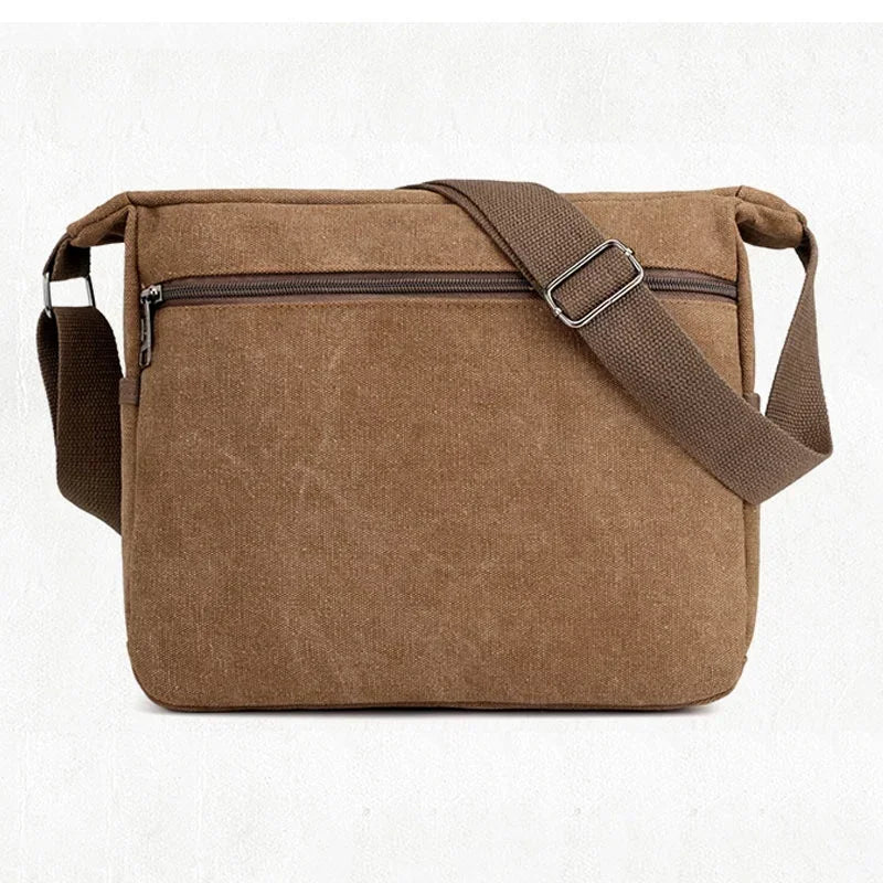 Bolsa Carteiro Masculina Lona,Mala de Mensageiro-Loja Melanio