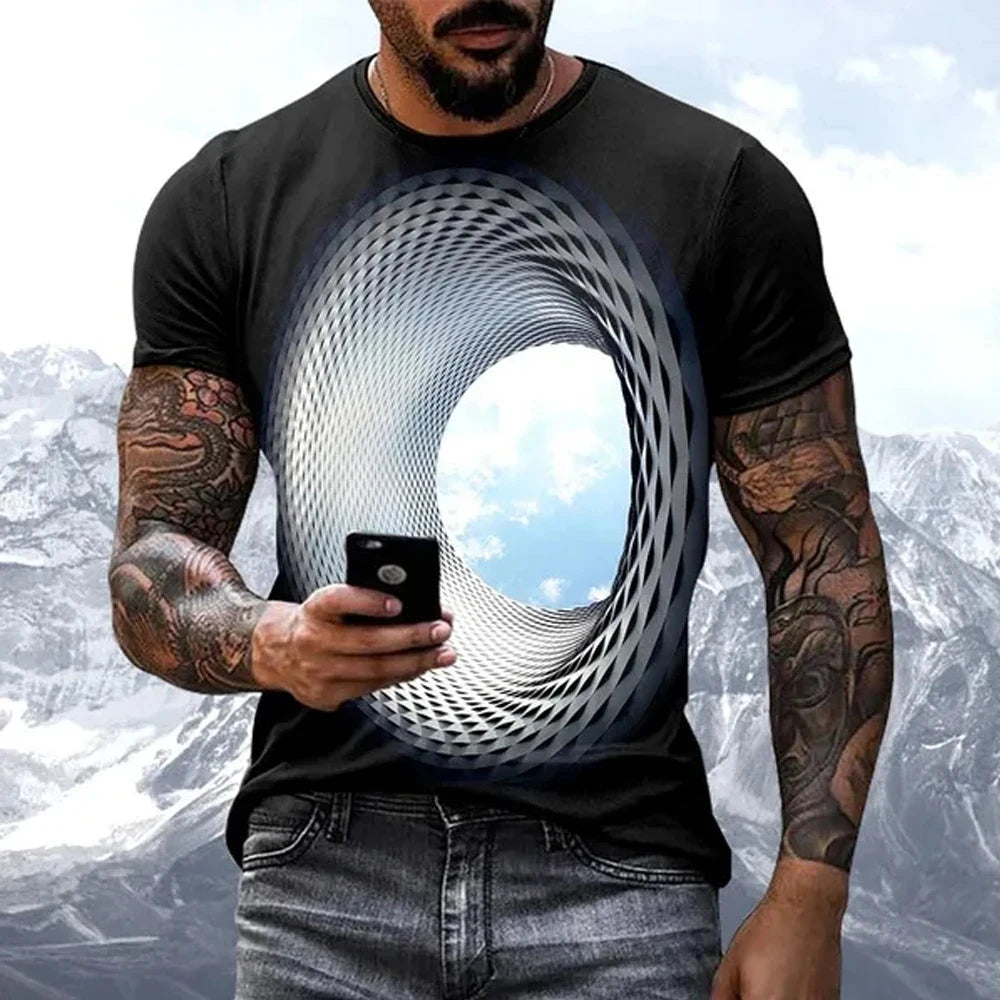 Camiseta Vortex 3D Masculina