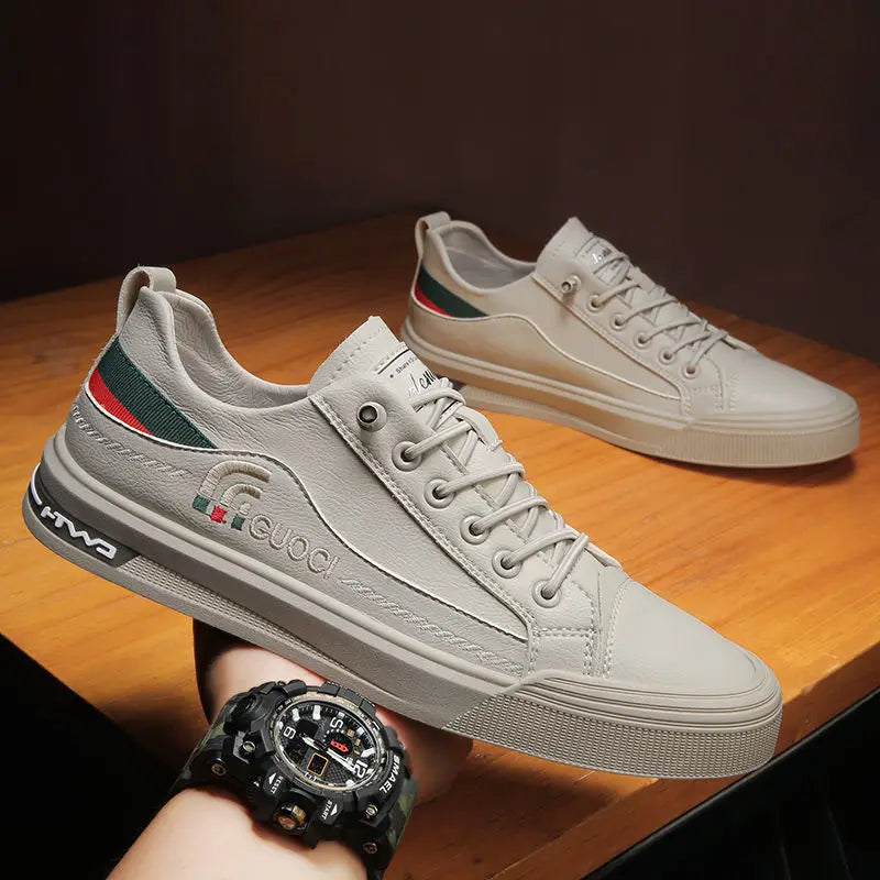 Sapato Masculino Casual Cáqui- Melanio