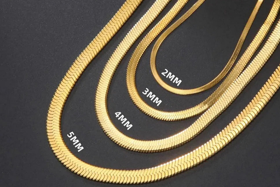 Corrente Cobra Hip Hop Masculina - Aço Inoxidável Prata