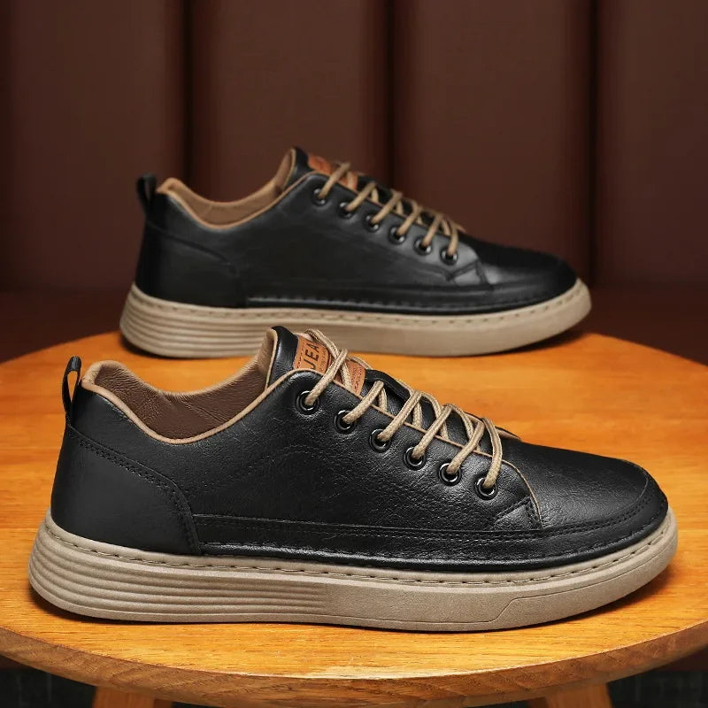 Sapato Casual Masculino Democrata,Sapato Casual Masculino Couro-Melanio