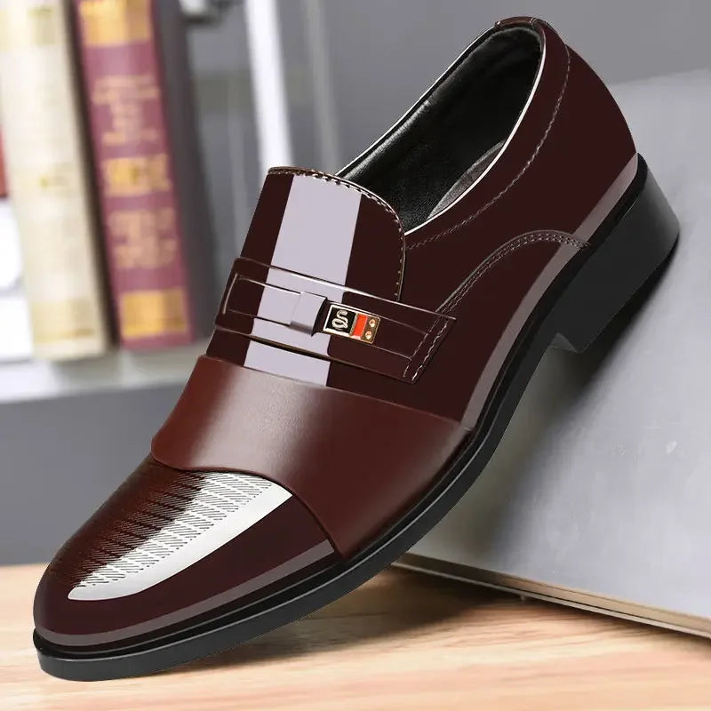 Sapato Social Masculino Moderno Marrom,Sapato Social Masculino Moderno Ferracini-Melanio