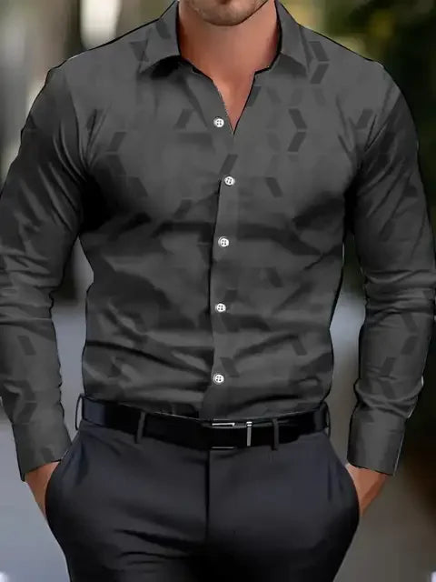 Camisa Masculina 3D Estilo Casual
