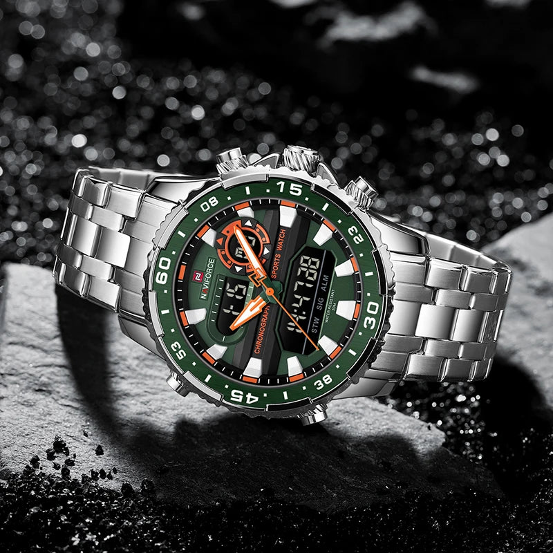 Relógio Masculino Naviforce Analógico-Digital Esportivo