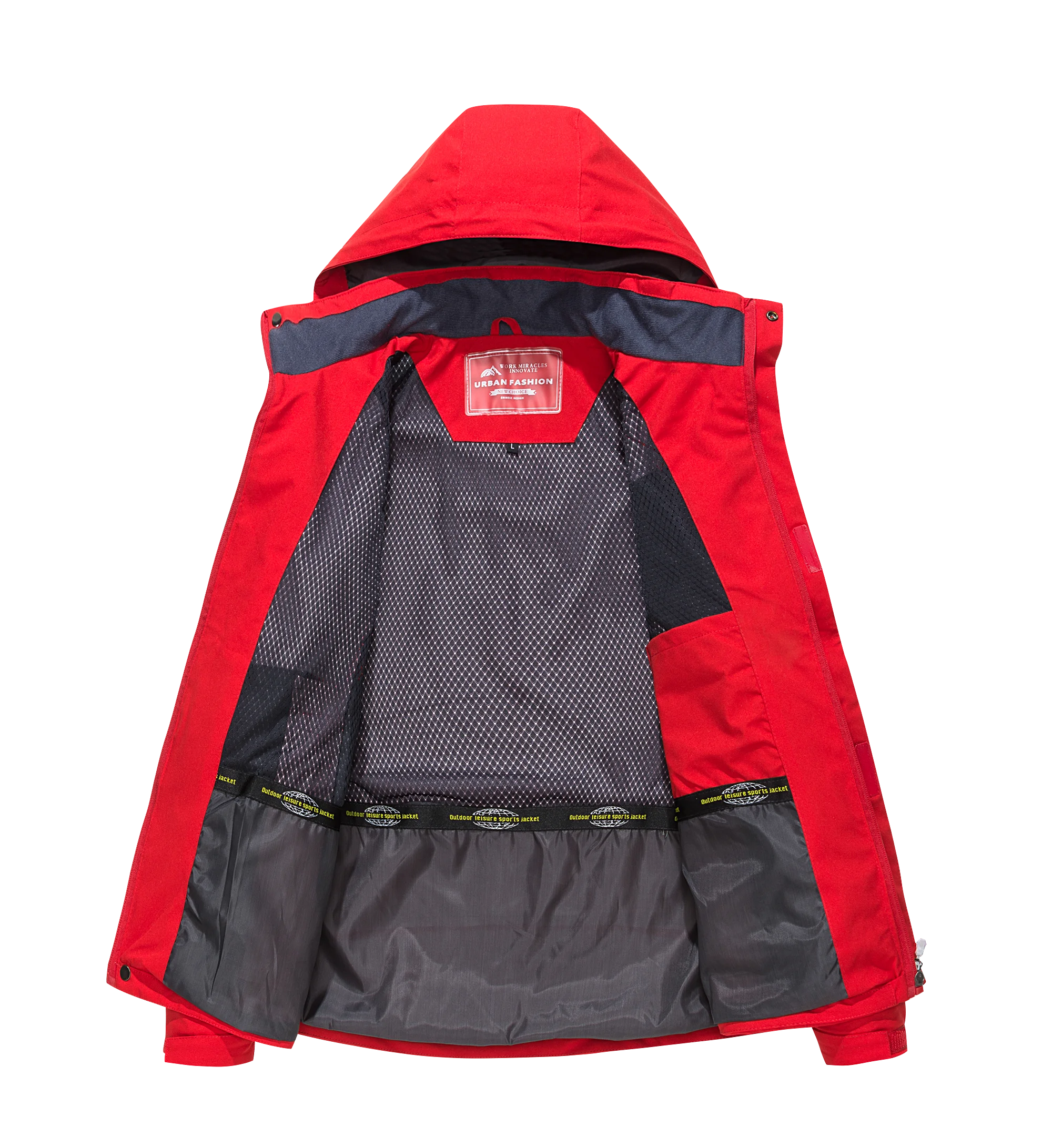 Jaqueta Impermeável Masculina para Aventura ao Ar Livre