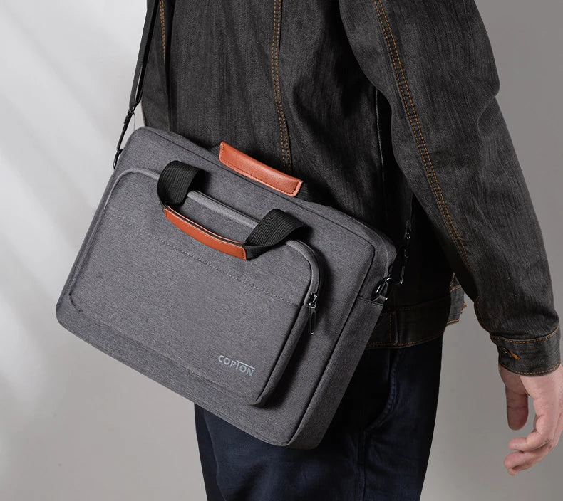 Bolsa Masculina Premium para Laptop - Proteção e Estilo