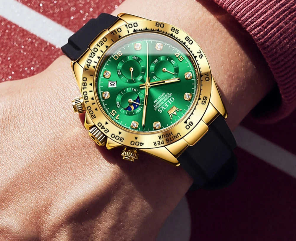 Relógio Masculino OLEVS Quartzo Multifuncional