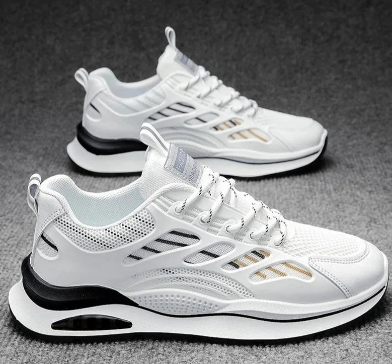 Tenis Leve e Confortavel Masculino,Tênis Respirável e Leve Para Conforto-Melanio