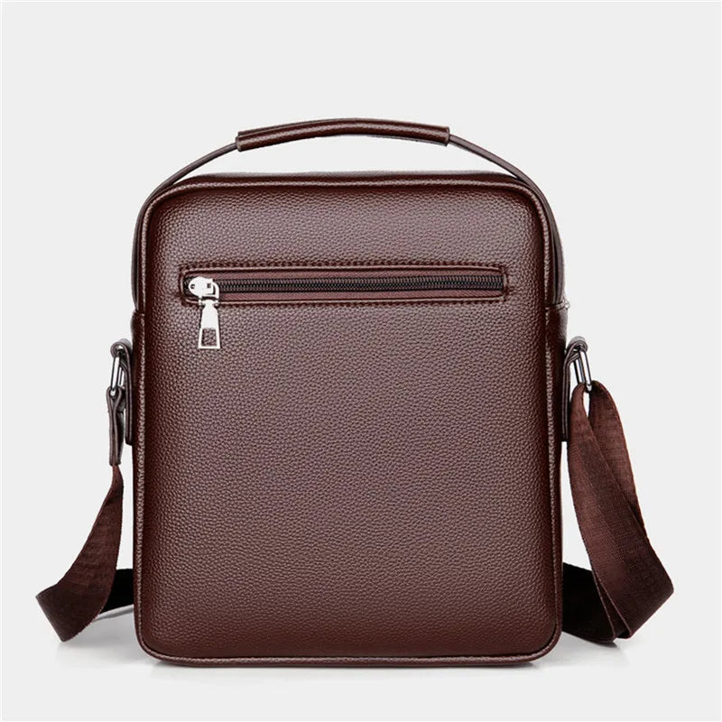 Bolsa Crossbody Masculina Marrom- Loja Melanio