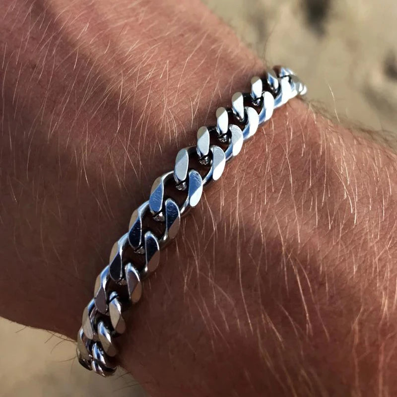 Pulseira Corrente,Corrente e Pulseira de Prata-Loja Melanio