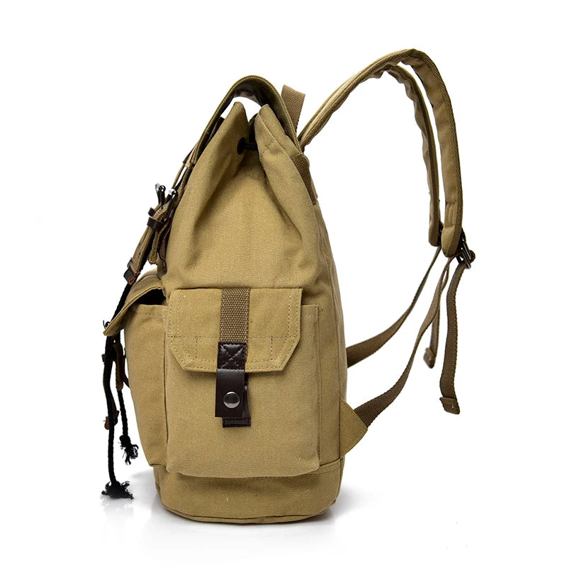 Mochila Masculina de Lona Didabear - Estilo e Praticidade