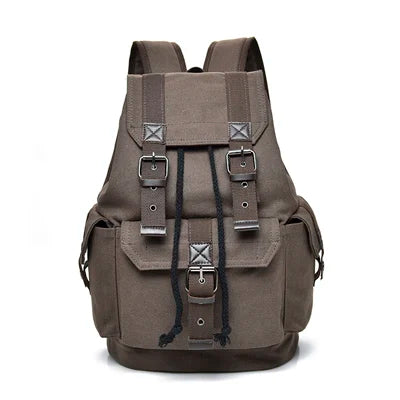 Mochila Masculina de Lona Didabear - Estilo e Praticidade