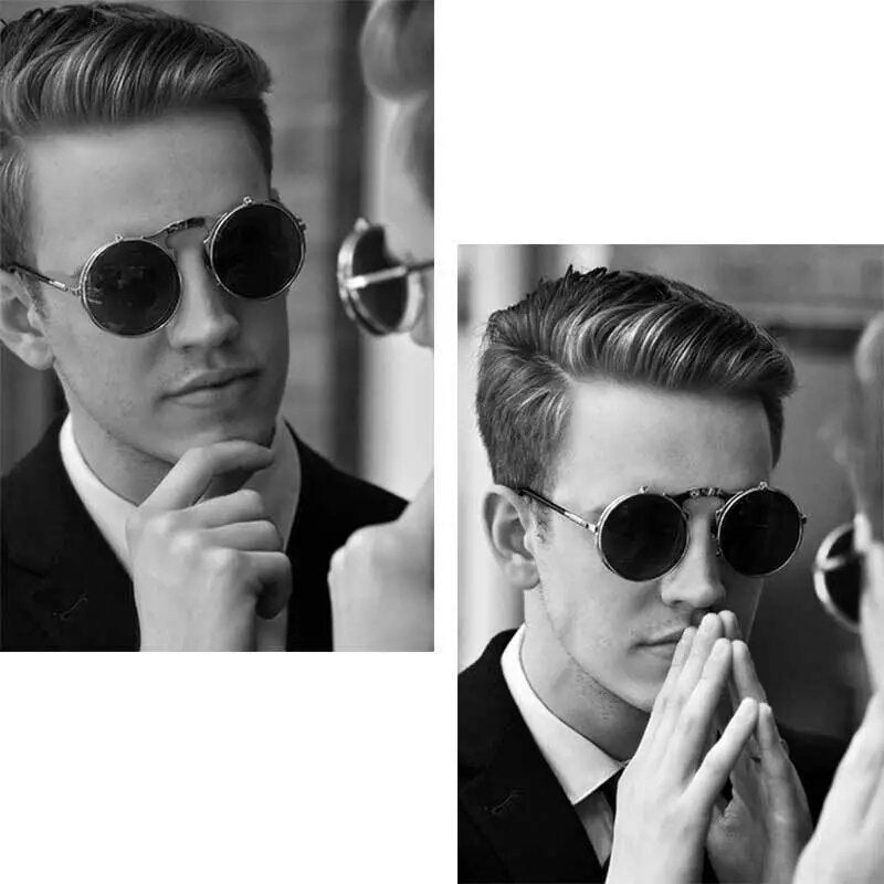 Óculos de sol Vintage Masculino,Óculos Gatinho Retro-Loja Melanio