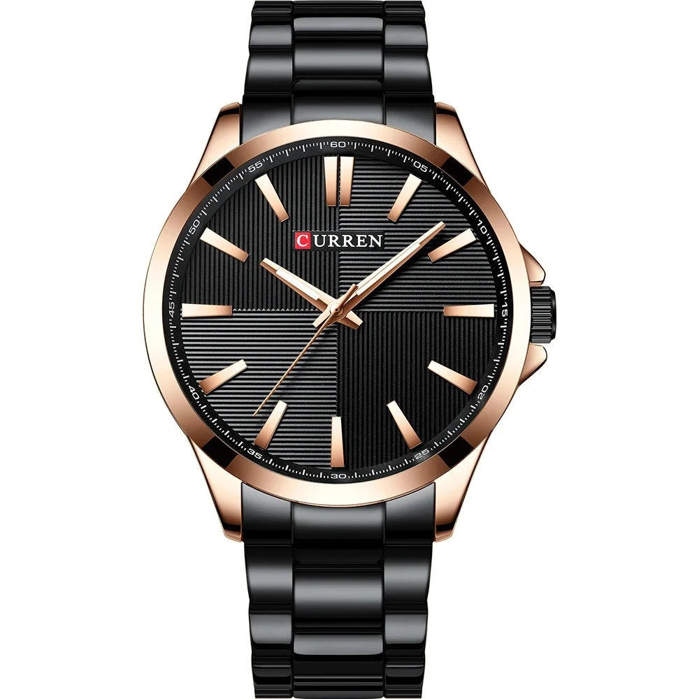 Relógio de Quartzo Masculino Curren Luxo