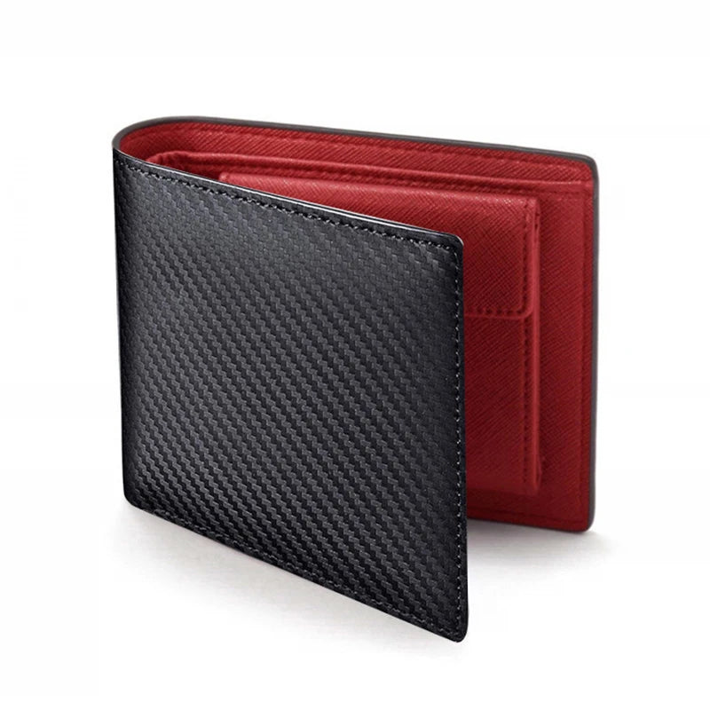 Carteira Masculina Fibra de Carbono -Loja Melanio