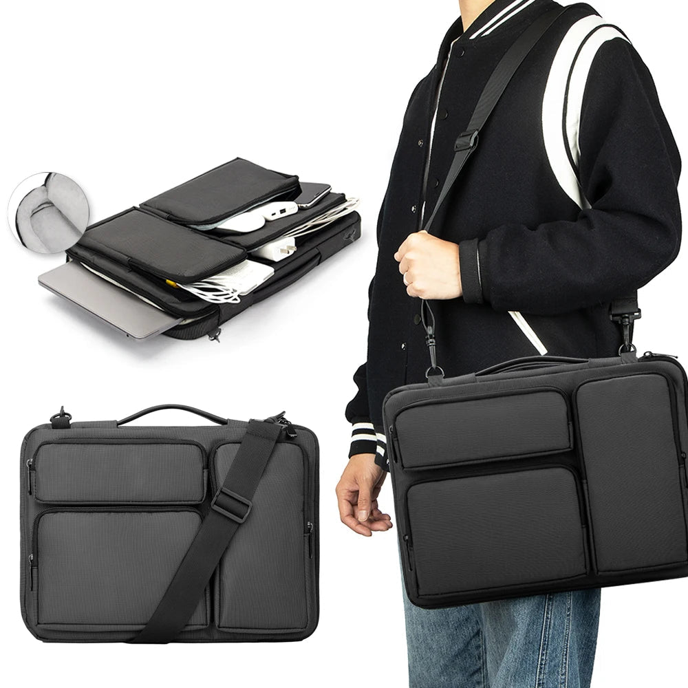 Bolsa de Ombro para Laptop à Prova d'Água 15.6