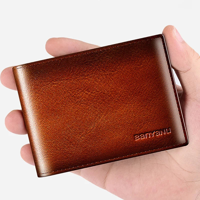 Carteira Masculina Slim Couro-Loja Melanio