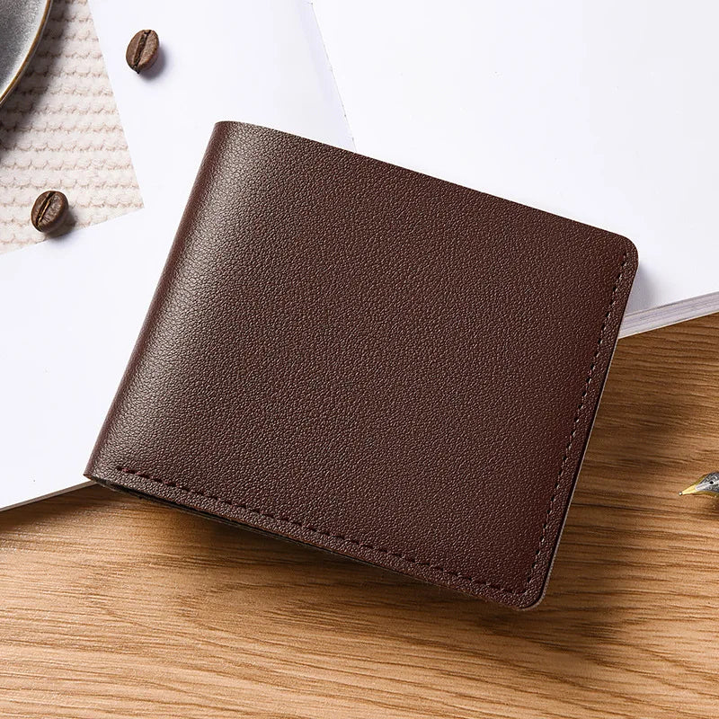 Carteira Slim Masculina em Couro PU