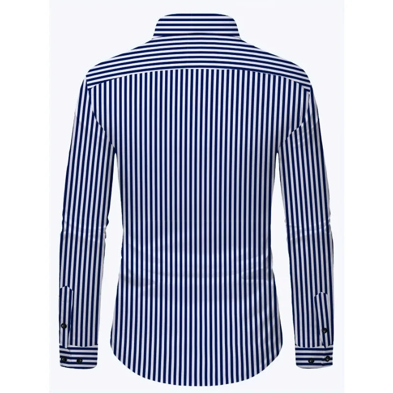 Camisa Listrada Masculina Inteligente