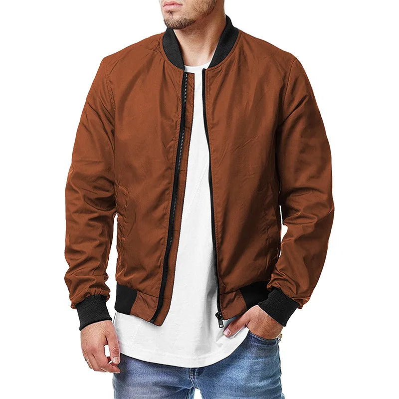 Jaqueta Masculina Casual Gola Beisebol