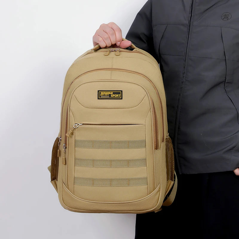 Mochila Multiuso Masculina de Grande Capacidade