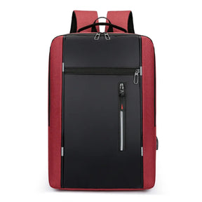 Mochila Masculina Executiva Vermelho- Melanio