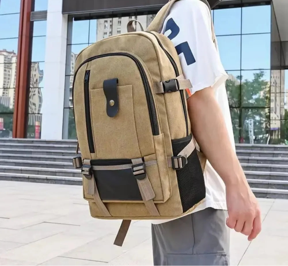 Mochila de Montanhismo Masculina - Grande Capacidade