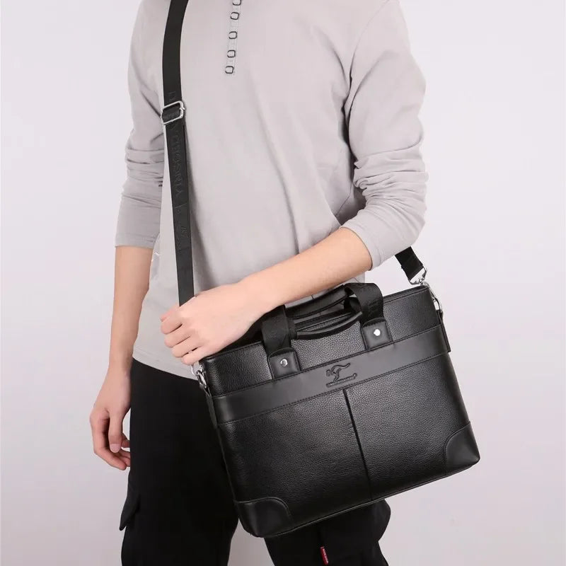 Bolsa Masculina Versátil de Grande Capacidade