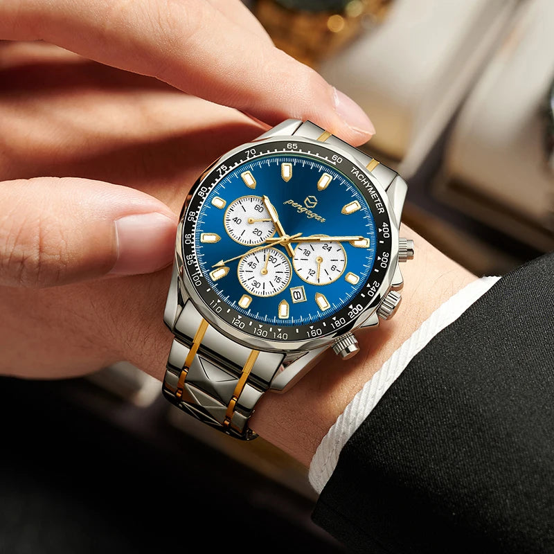 Relógio Masculino Luxo Quartzo